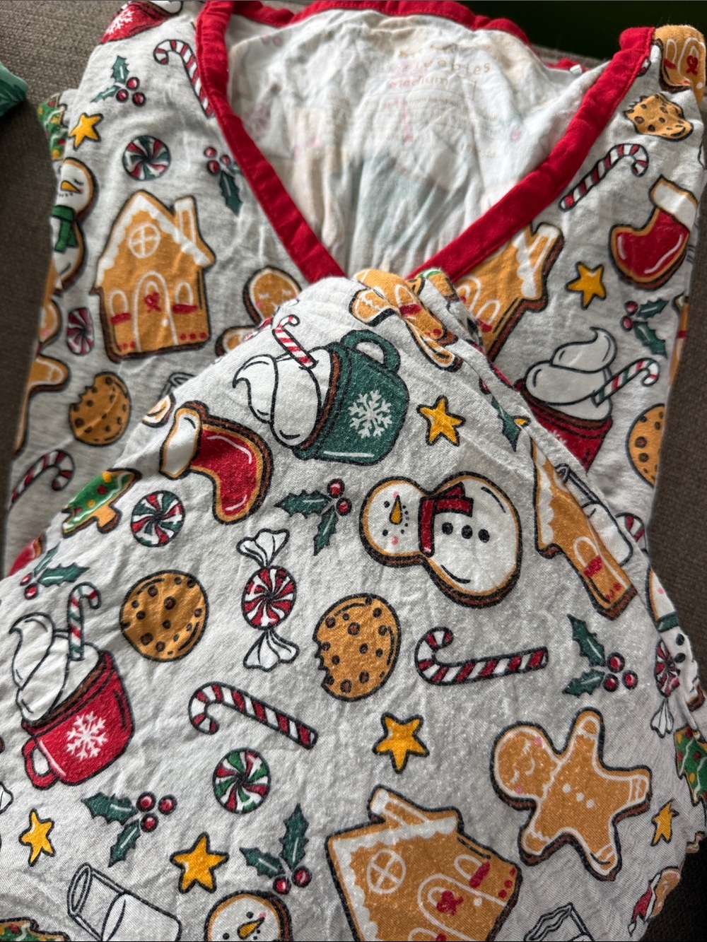 Little Sleepies Women Christmas Pajama Set